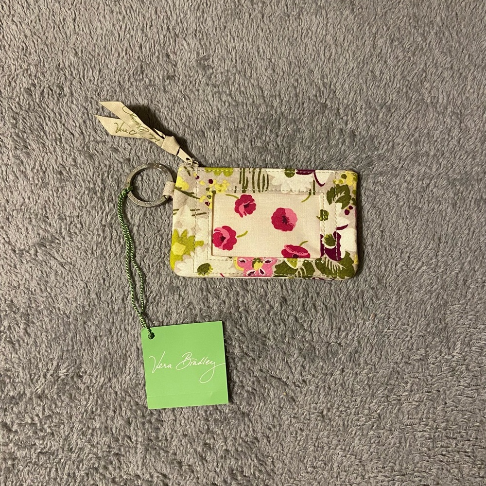 Vera Bradley ID Keychain